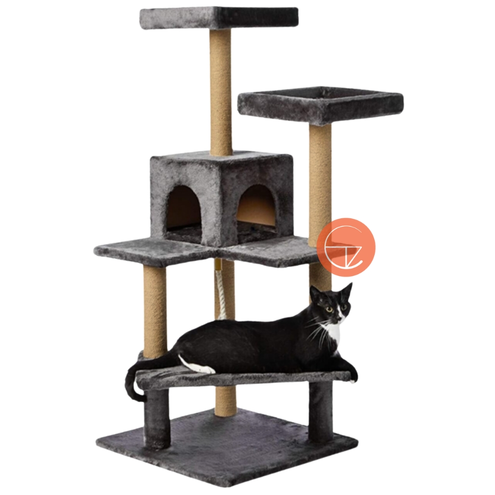 Amazon%20Maison%20pour%20Chat%20avec%20Double%20Terrasse