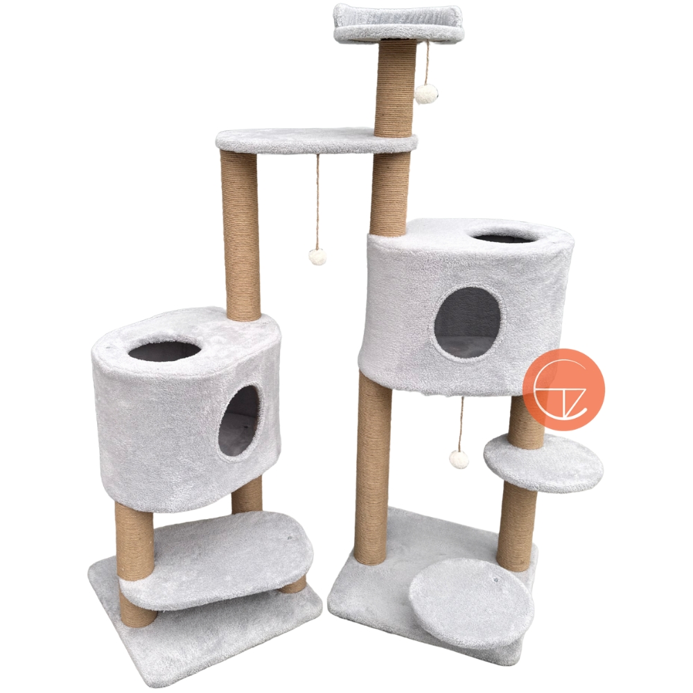 Seres%20İkiz%20Yuvalı%20Kedi%20Evi