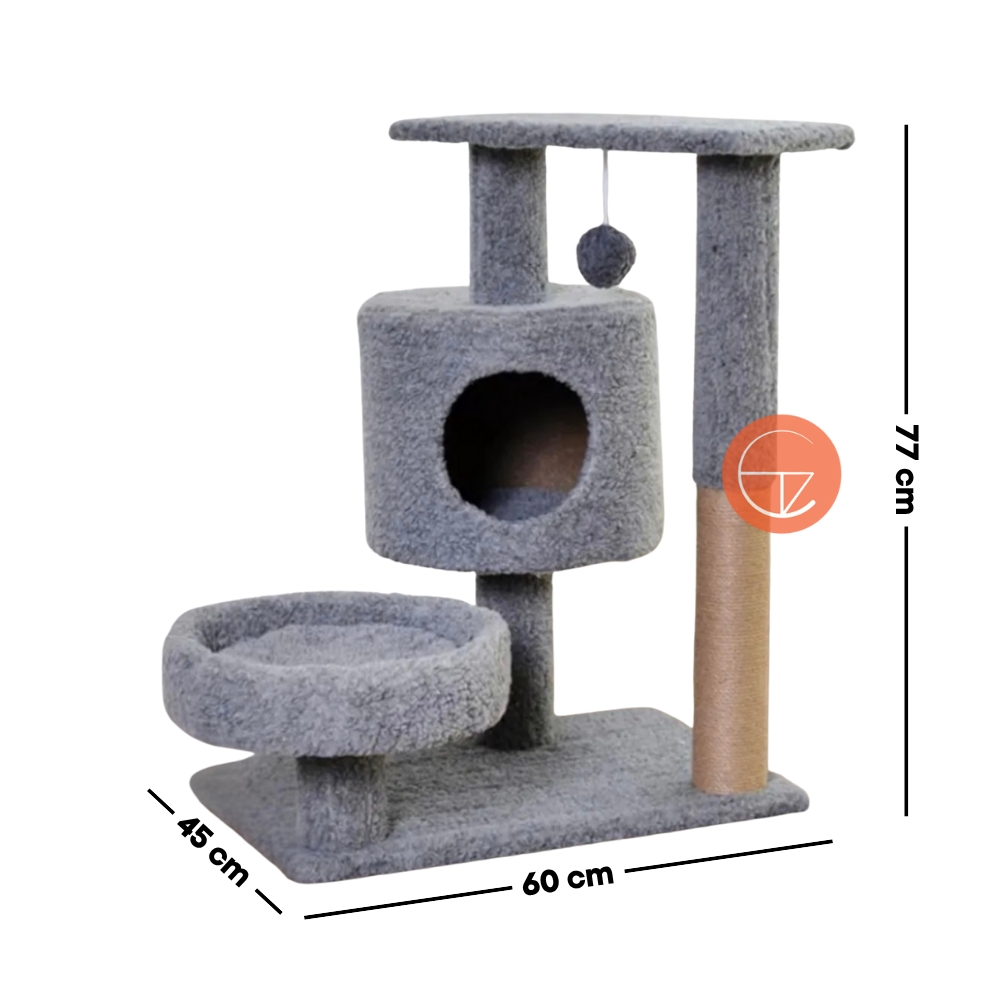 Vona%20Maison%20pour%20Chat%20Décorative%20avec%20Nid%20Rond
