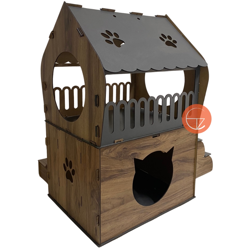Nessa%20Holz-Katzenhaus%20mit%20Schüssel