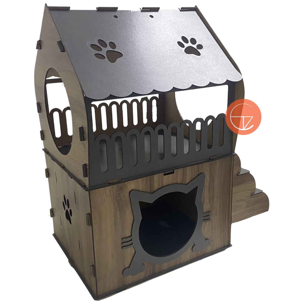 Adora%20Casa%20para%20Gatos%20de%20Madera%20con%20Escalera