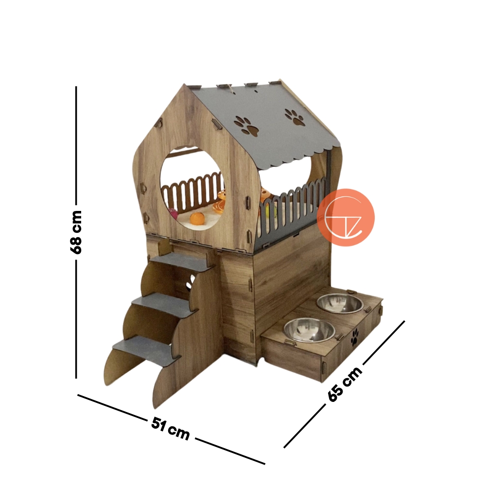 Nessa%20Holz-Katzenhaus%20mit%20Schüssel