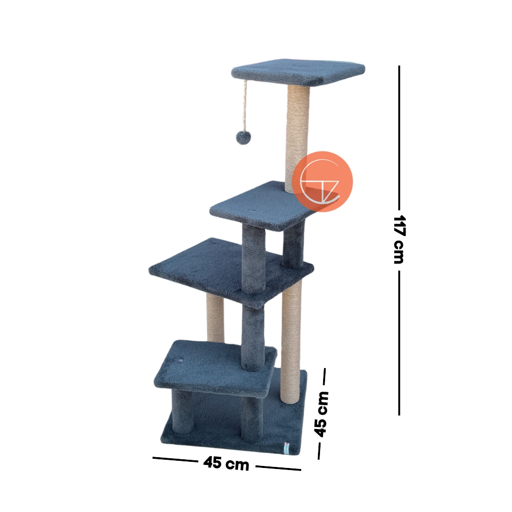 Alessi%20Dekorativer%20Schicht-Kratzbaum%20für%20Katzen