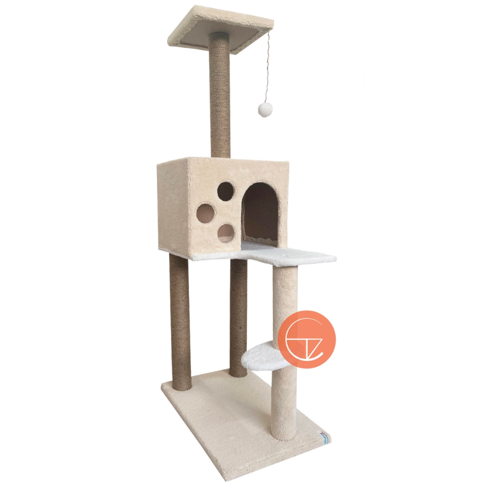 Orion%20Maison%20Décorative%20pour%20Chat%20avec%20un%20Pas