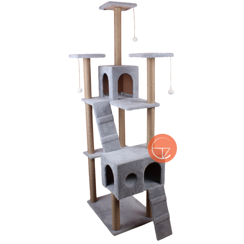 Verona%20Çift%20Merdivenli%20Kedi%20Evi