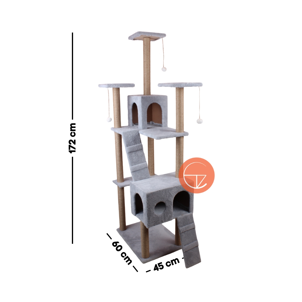 Verona%20Çift%20Merdivenli%20Kedi%20Evi