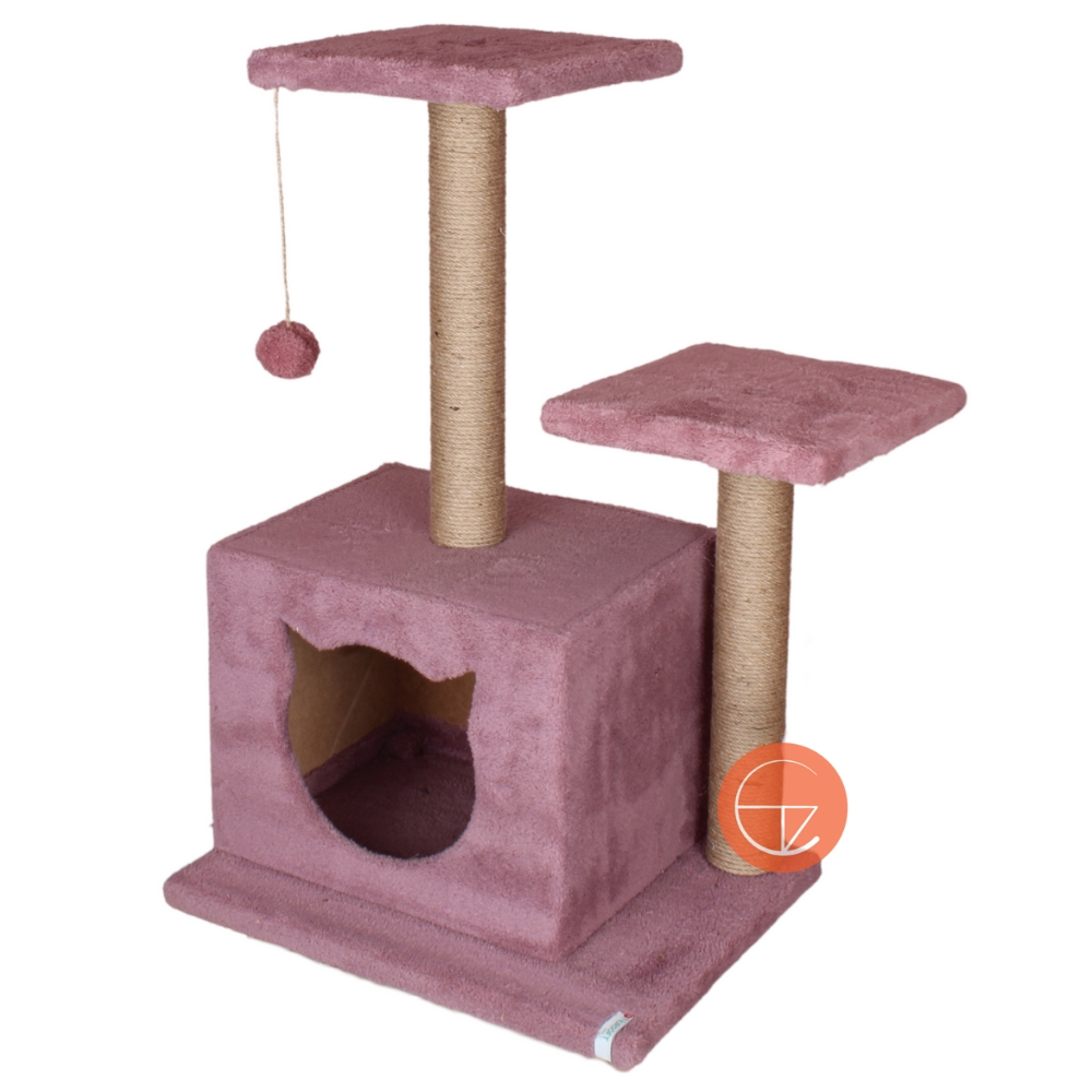 Lotti%20Çift%20Stepli%20Kedi%20Evi