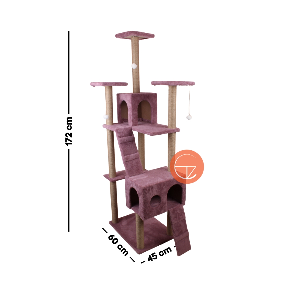 Verona%20Maison%20pour%20Chat%20avec%20Double%20Escalier