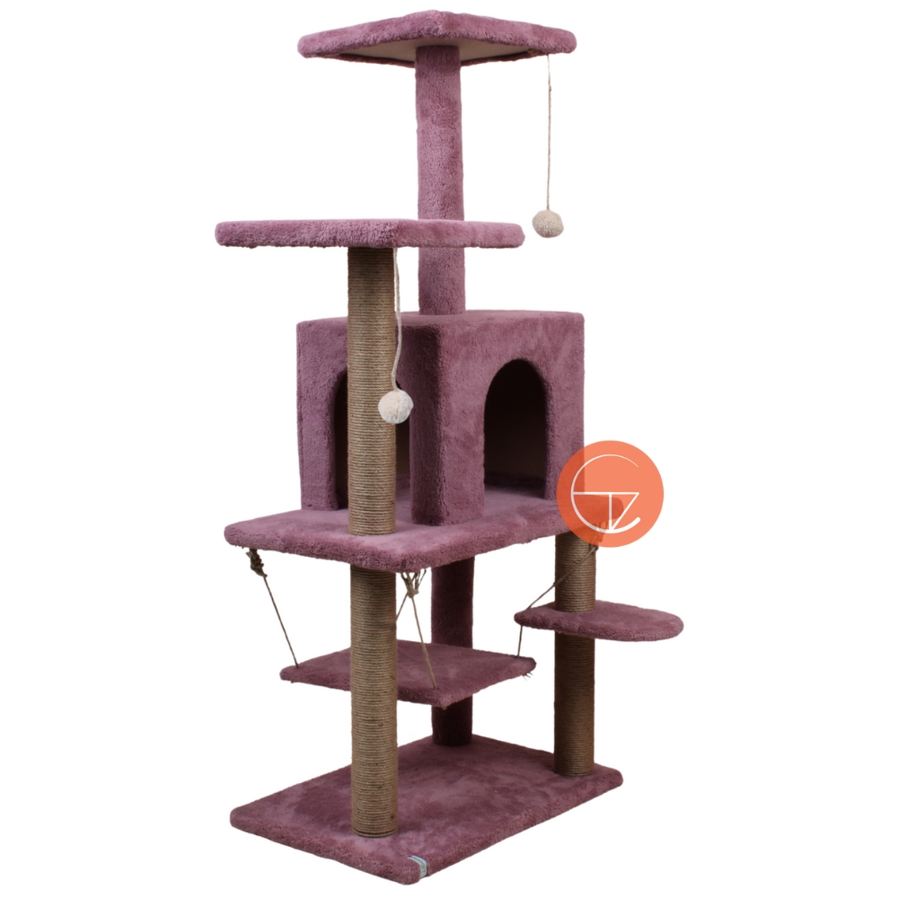 Violet%20Katzenhaus%20mit%20Schaukel