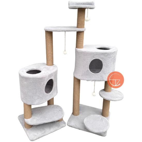 Seres İkiz Yuvalı Kedi Evi