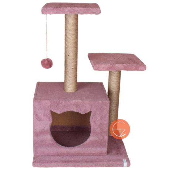 Lotti Çift Stepli Kedi Evi