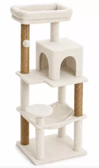 Peti Teraslı Kedi Evi