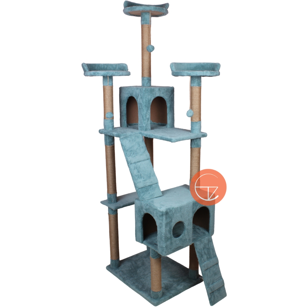 Savana%20Maison%20pour%20Chat%20avec%20Double%20Escalier