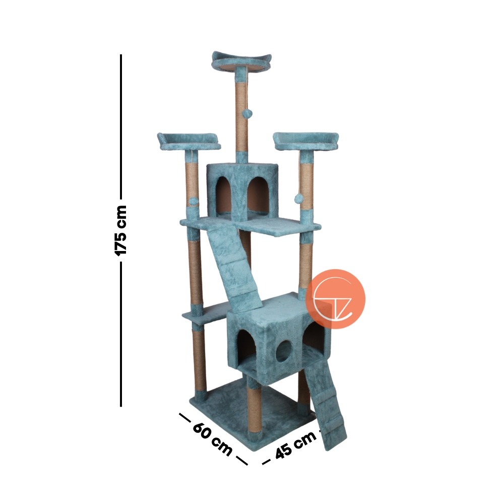 Savana%20Maison%20pour%20Chat%20avec%20Double%20Escalier